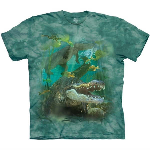 Alligator Swim T-shirt, Adult Large