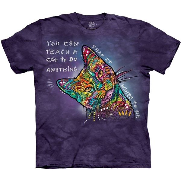 Teach A Cat T-shirt Adult