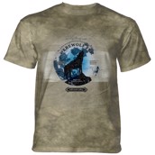 Werewolf Fur T-shirt, Grøn, Adult