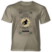 Witches Brew T-shirt, Brun, Adult