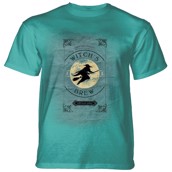 Witches Brew T-shirt, Teal, Adult