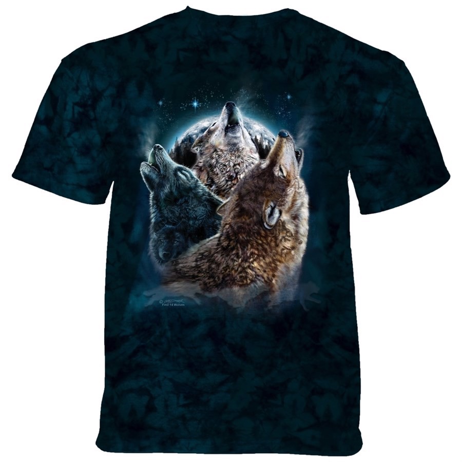 Find 1 Wolves T-shirt, Adult Medium