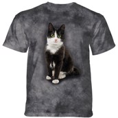 Black And White Cat T-shirt