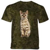 Bengal Cat T-shirt, Adult Small