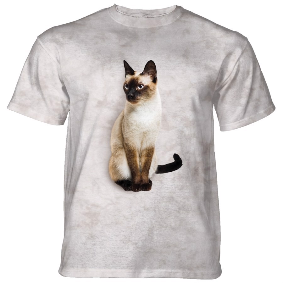Siamese Cat T-shirt, Adult XL