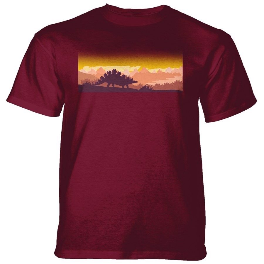 Stegosaurus Silhouette T-shirt, Adult 2XL