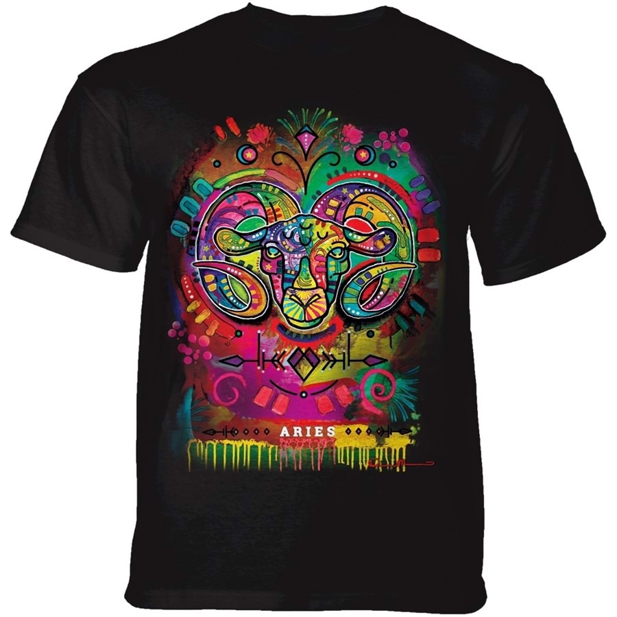 Russo Aries T-shirt, Sort