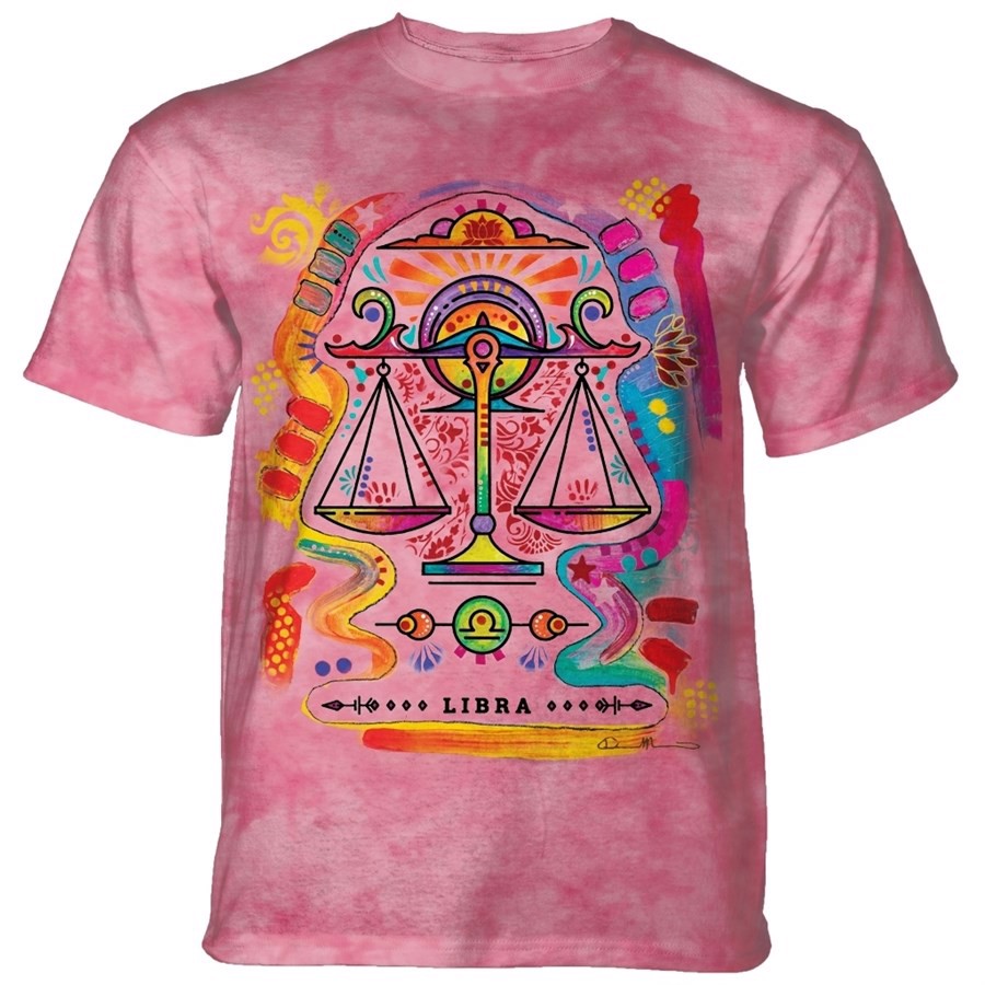 Russo Libra T-shirt, Pink, Adult Small