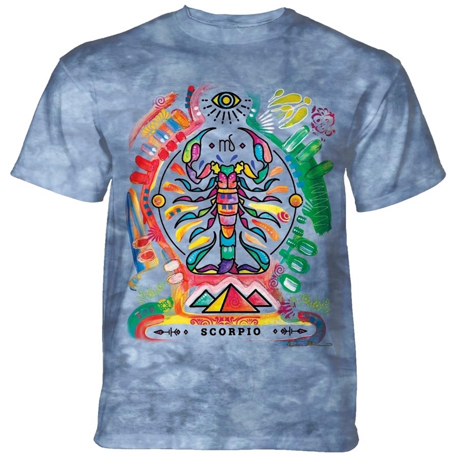 Russo Scorpio T-shirt, Blå