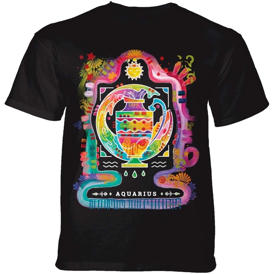 Russo Aquarius T-shirt, Sort