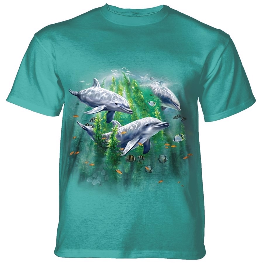 Dolphin Kelp Bed T-shirt, Adult Small
