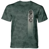 Celtic Triptych T-shirt, Grøn