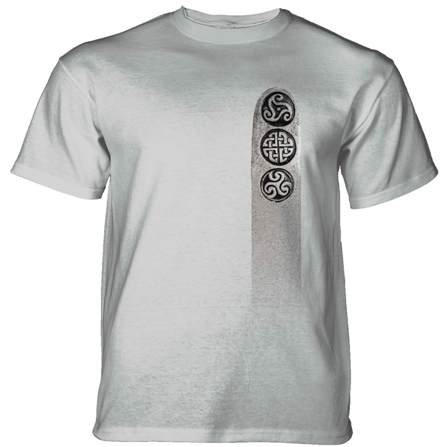 Celtic Triptych T-shirt, Grå, Adult Small