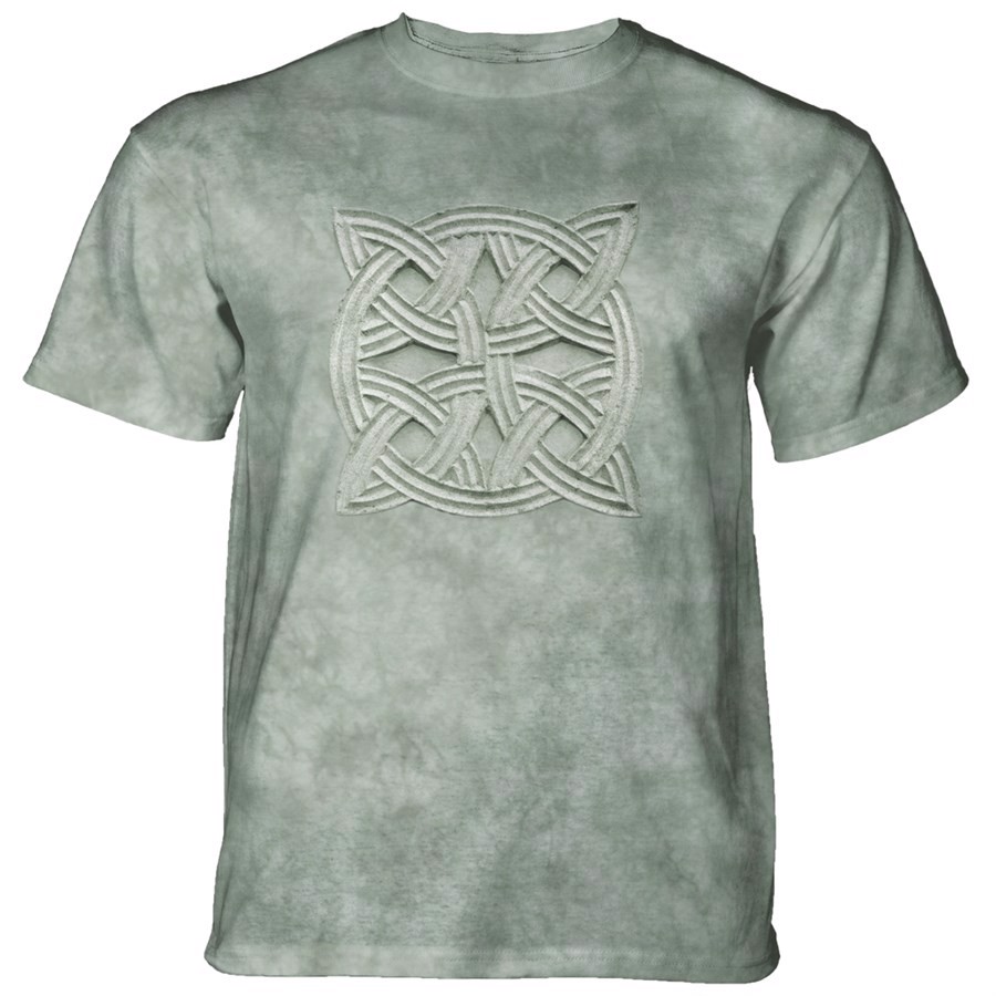Stone Knot T-shirt, Grøn, Adult Medium