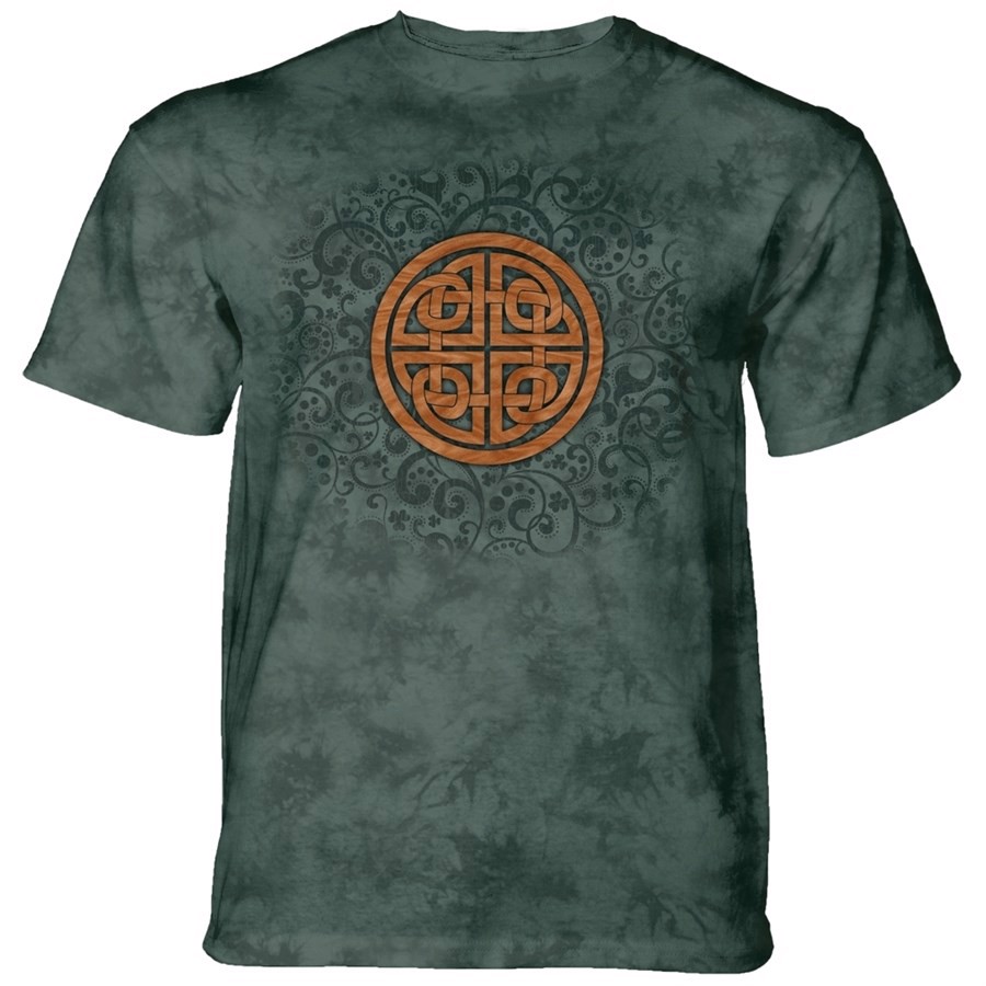 Celtic Knot T-shirt, Grøn, Adult Medium