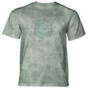 Celtic Owl T-shirt, Grøn