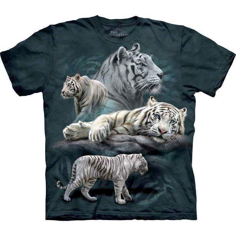 The Mountain tshirt - bluse med dyretryk