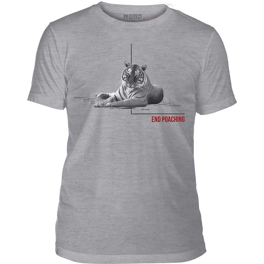 Tiger Off The Chain T-shirt, Grå