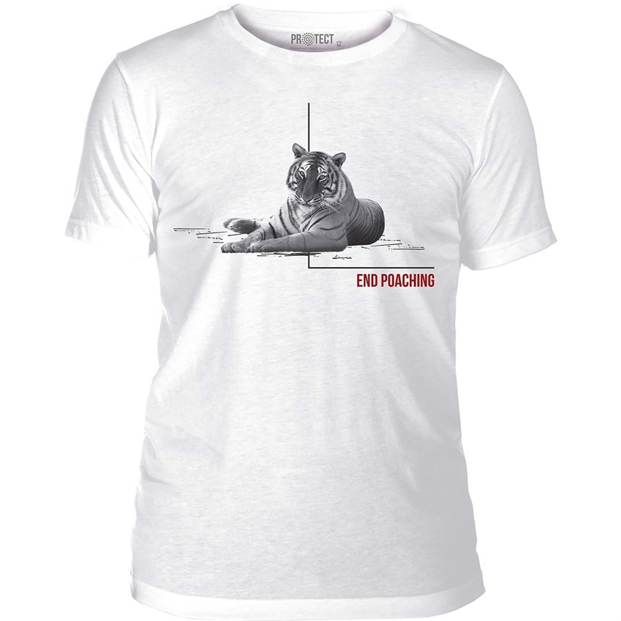 Tiger Off The Chain T-shirt, Hvid