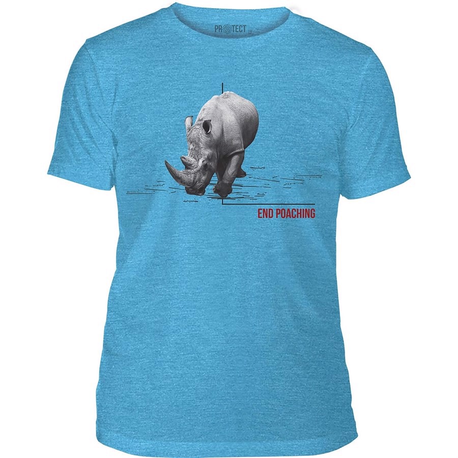 Rhino Off The Chain T-shirt, Blå