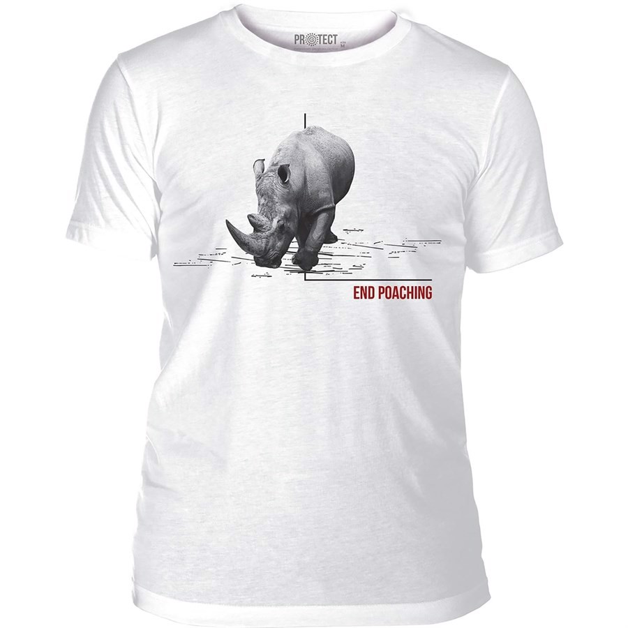 Rhino Off The Chain T-shirt, Hvid