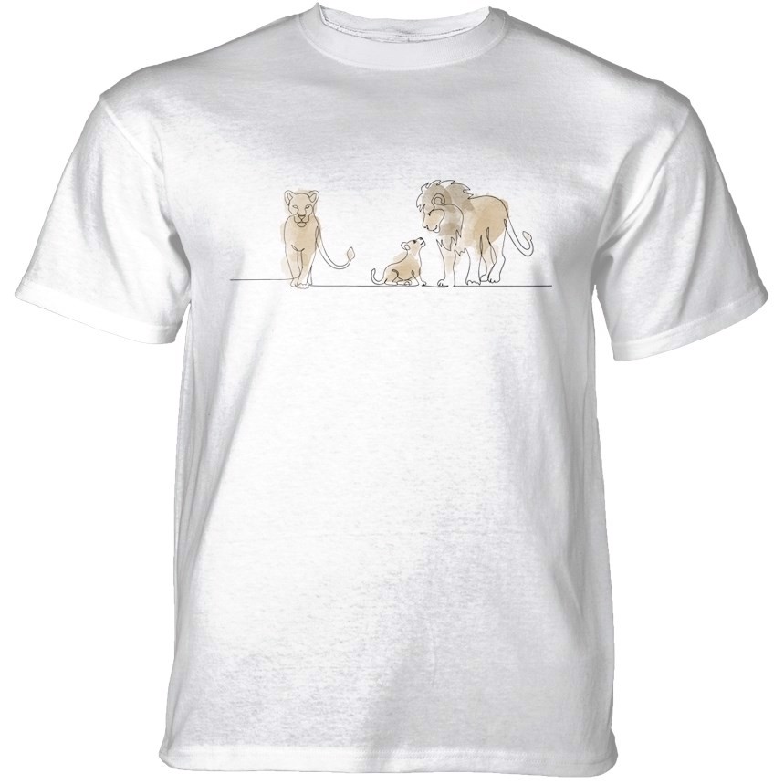 Lions Sketch T-shirt, Child XL