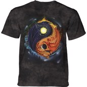 Yin Yang Dragons T-shirt