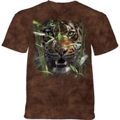 Hungry Eyes Tiger T-shirt, Large