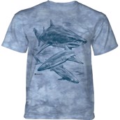 Monotone Sharks T-shirt