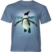 Swimming penguin T-shirt
