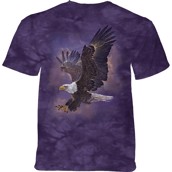 Eagle Violet Sky T-shirt, Child Medium