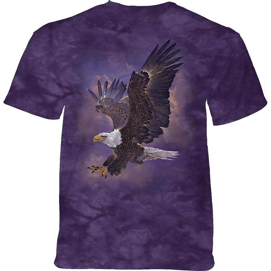 Eagle Violet Sky T-shirt, Child Medium