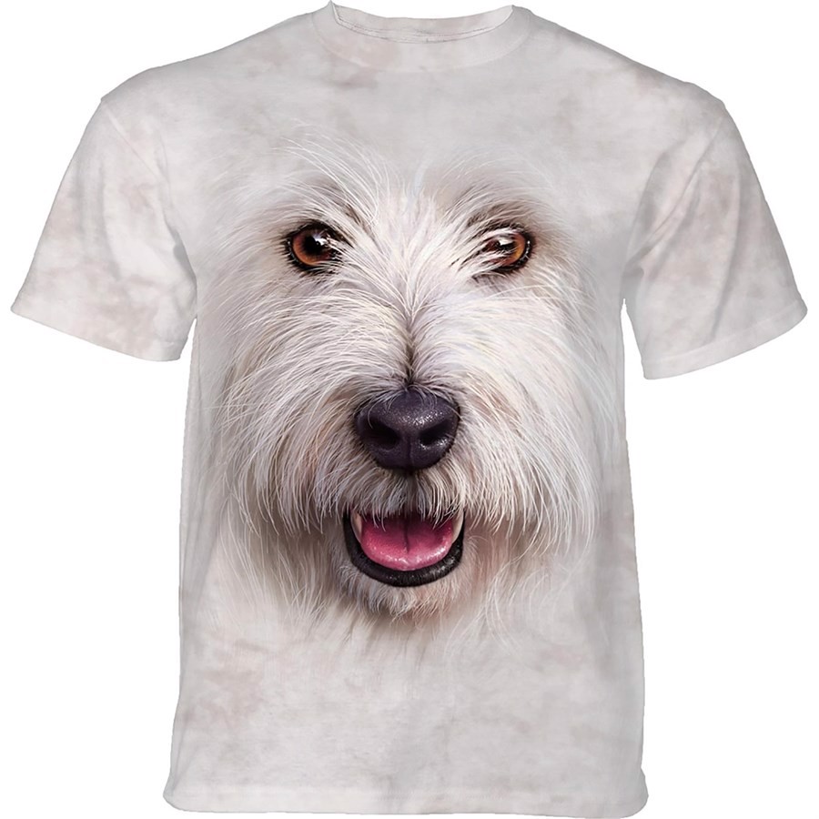 Big Face Terrier T-shirt, XL