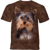 Smiling Yorkie Portrait T-shirt