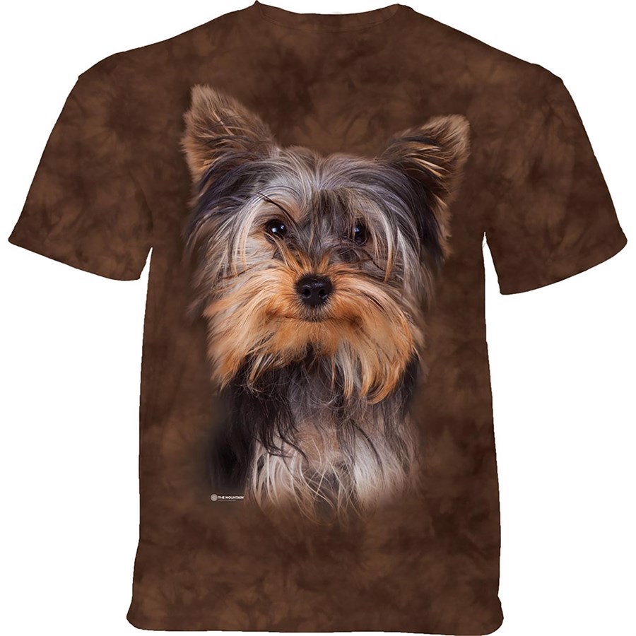 Smiling Yorkie Portrait T-shirt