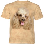 Happy Poodle Portrait T-shirt