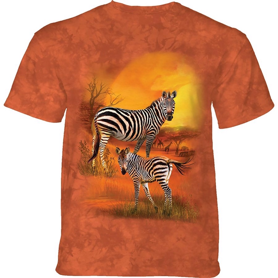 Mama And Baby Zebra T-shirt