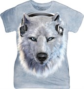 White Wolf DJ ladies t-shirt