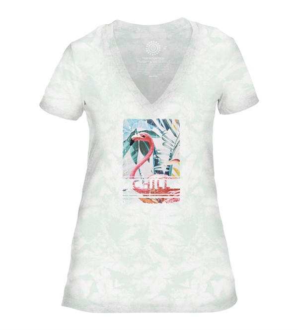 Chill Womens V-Neck, GRØN