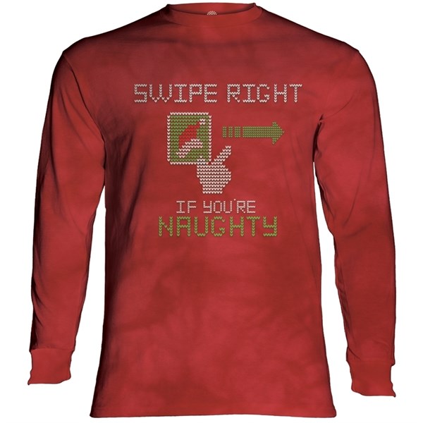 Swipe Right Naughty Long sleeve