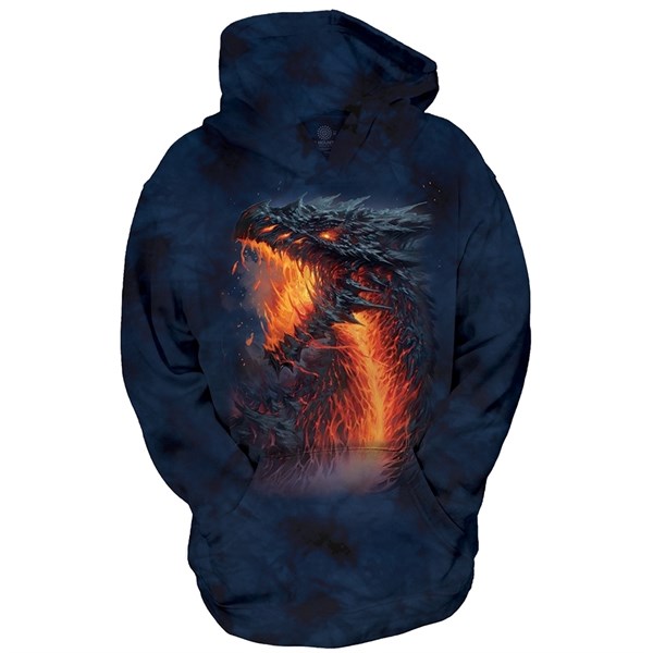 Lavaborn Dragon child hoodie, Medium