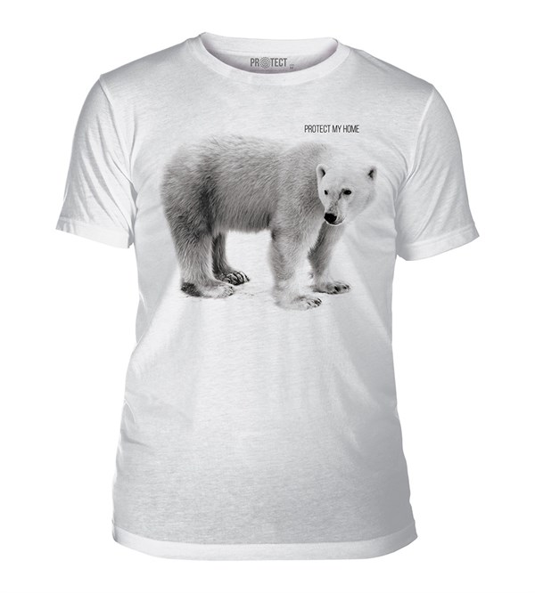 Polar Bear Protect Home Mens Triblend