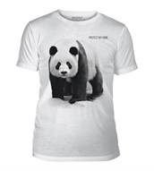 Panda Protect My Home Mens Triblend, Adult XL 