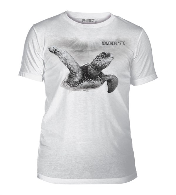 Turtle No More Plastic Mens Triblend