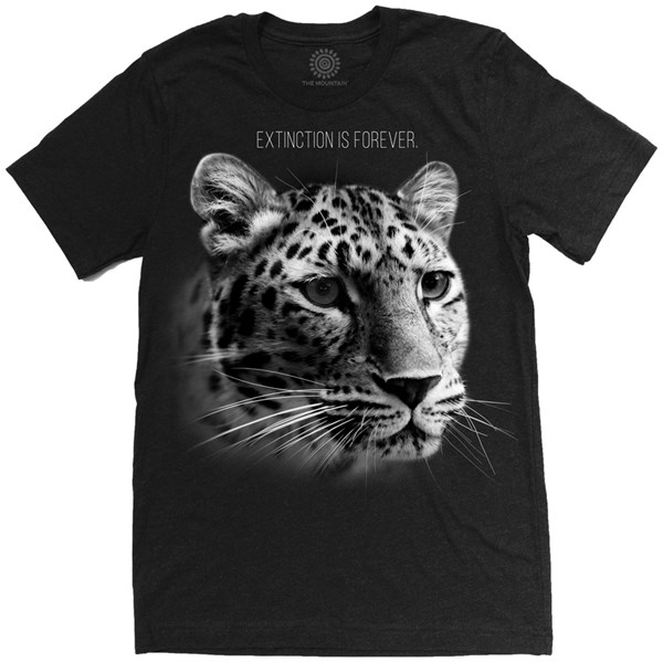  Leopard Extinction Is Forever Mens Triblend T-shirt