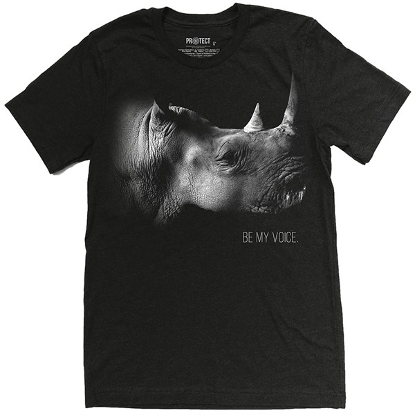  Rhino Be My Voice Mens Triblend T-shirt