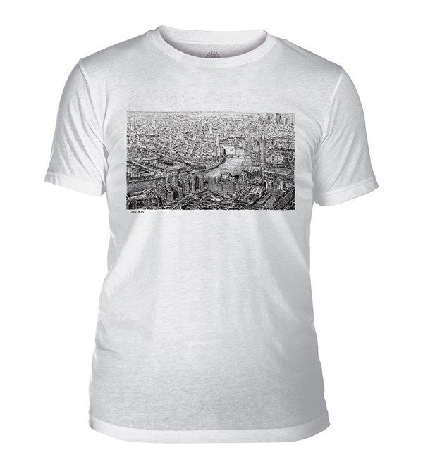 London Cityscape Mens Triblend