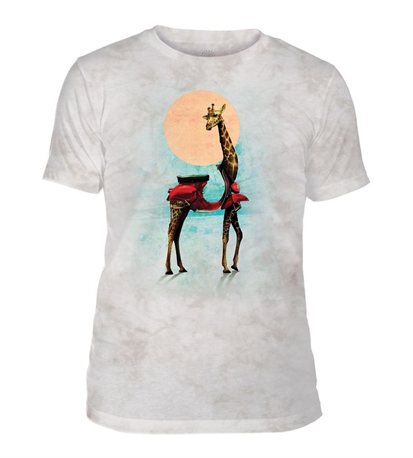 Giraffe Mens Triblend, GRÅ