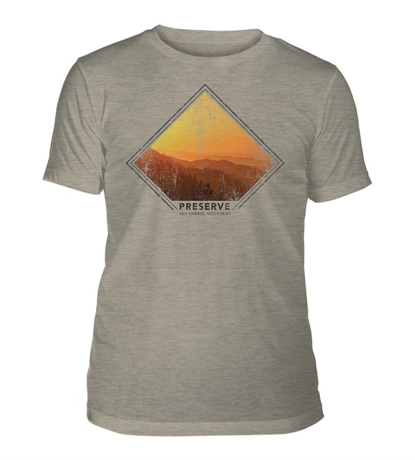 San Gabriel Mountains Mens Triblend 