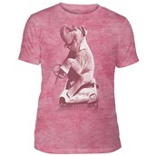 Drink and Drive Mens Triblend T-shirt, Pink